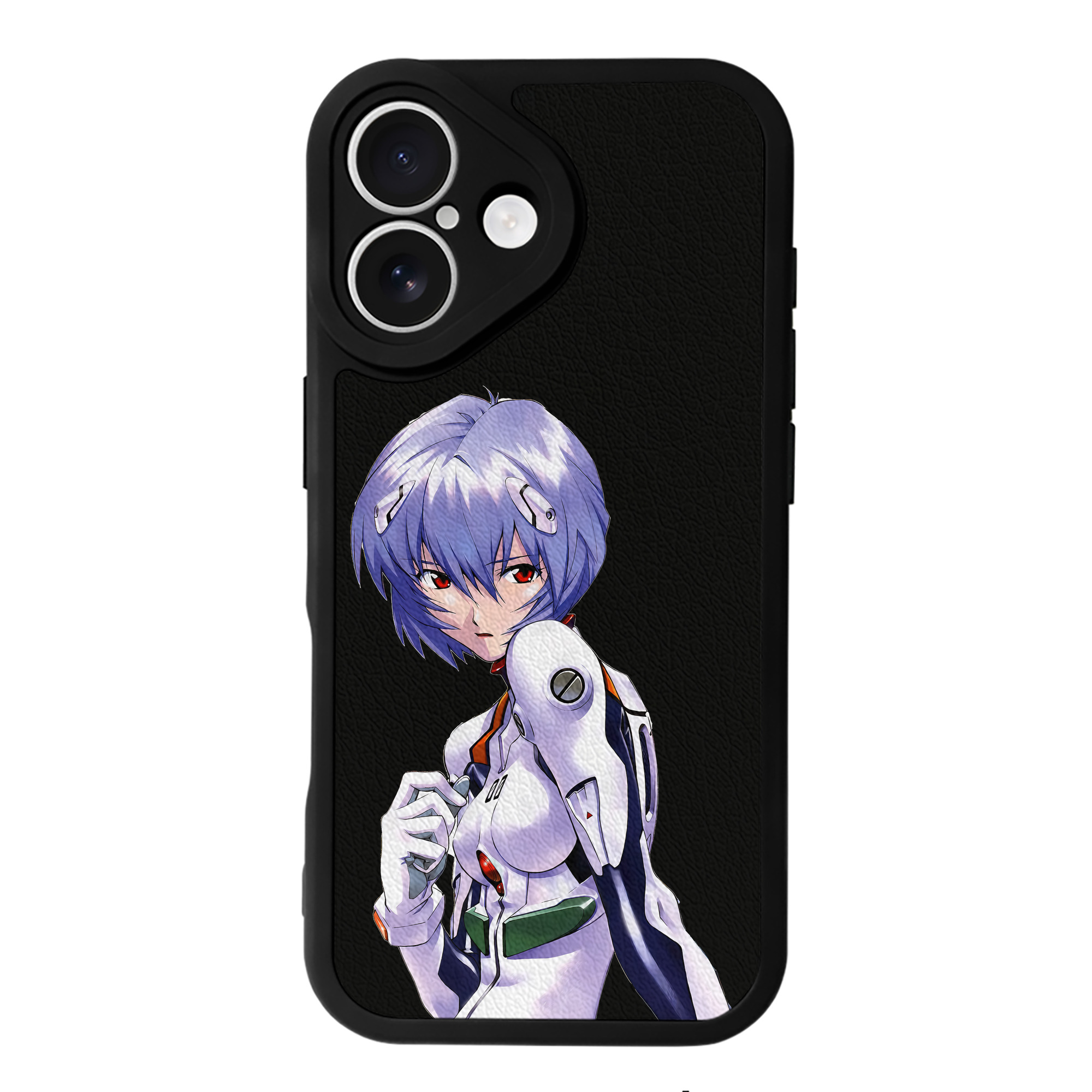 （画像用） EVA 新世紀エヴァンゲリオン 【iPhone 16シリーズ対応】シリコンスマホケース（レザー調） 材質：シリコン